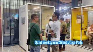 ห้องไม่มีเสียง เสียงเงียบห้องพักอาชีพโรงงานอิสระพื้นที่สํานักงาน pods