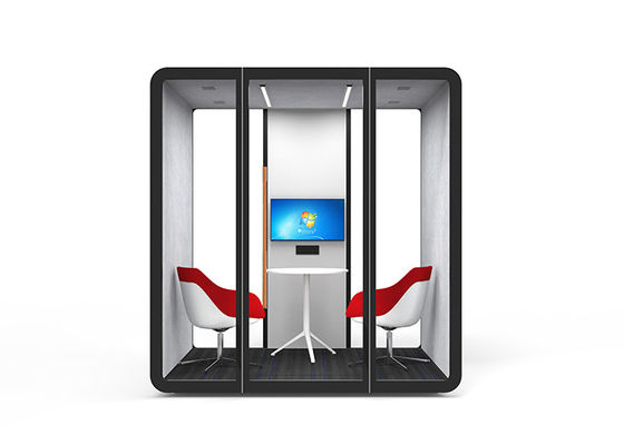 35+-db Acoustic Office Booth Private Space Soundproof Meeting Booth Various Sizes Available