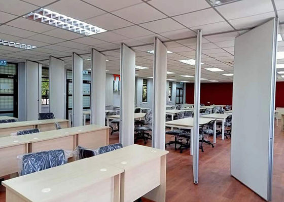 Soundproof Movable Partition Walls 100mm Thick Office Operable Partition Wall