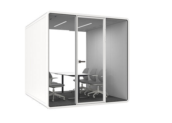 Noise Reduction Modularly Installed Silent Cabin Supper Large Size Customized For Many Person