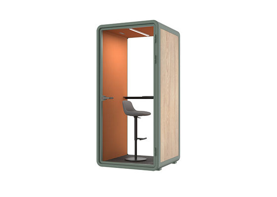 NEW Movable SoundProof Office Pod Phone Booth Acoustic Office Vocal Recording Pod for for Office & Warehouse