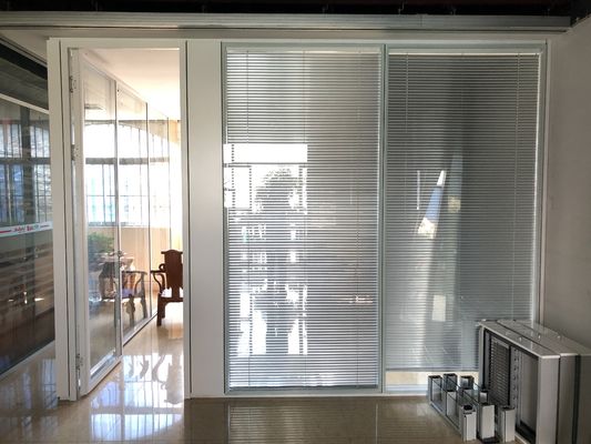 Aluminum Framed Glass Partition Wall with Frosted or Dimming Options