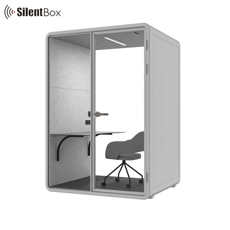 STC30dB Soundproofing Acoustic Meeting Pod with RT0.75s Reverberation Time in S, M, SL, L, XL Sizes