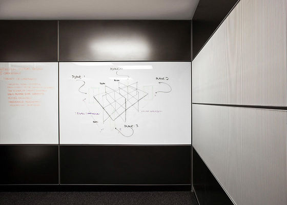 หนา 3 มิลลิเมตร อลูมิเนียมกรอบ แข็งแรง ทั้งเหล็ก สํานักงานกําแพงแยกสําหรับห้องพาณิชย์ขนาดที่กําหนดเอง ป้องกันไฟ