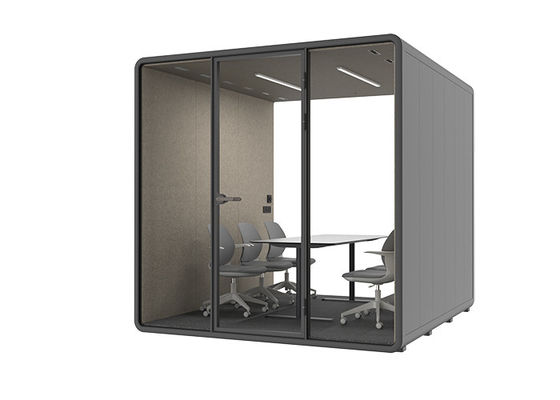 ติดปรับอากาศอัจฉริยะ แสงสํานักงานเงียบ pods เปิดอัตโนมัติ โทรศัพท์ห้องประชุมห้องประชุม